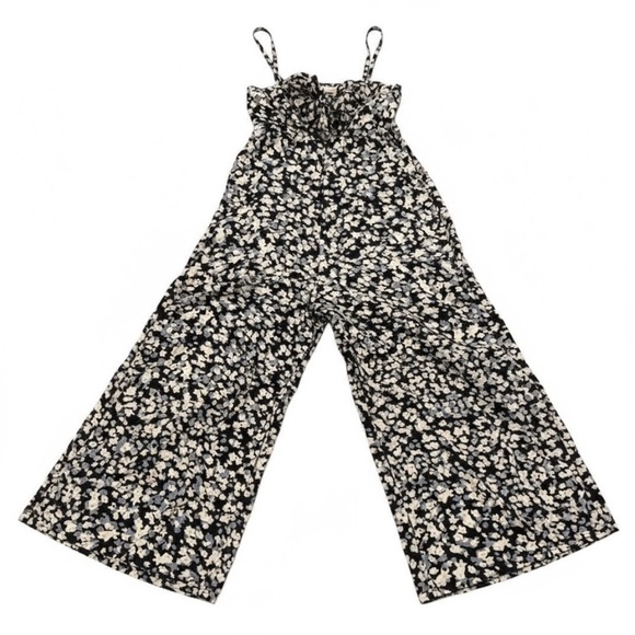 Billabong Monochrome Floral Jumpsuit - Picture 2 of 4